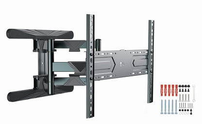 Gembird Full-motion TV wall mount - Swivel and tilt - 40 to 80 inches