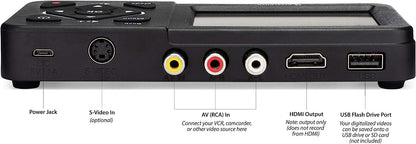 ClearClick A485 Video naar digitaal converter - VCR, VHS, AV, RCA, Hi8, camcorder, DVD, - 3,5” Scherm