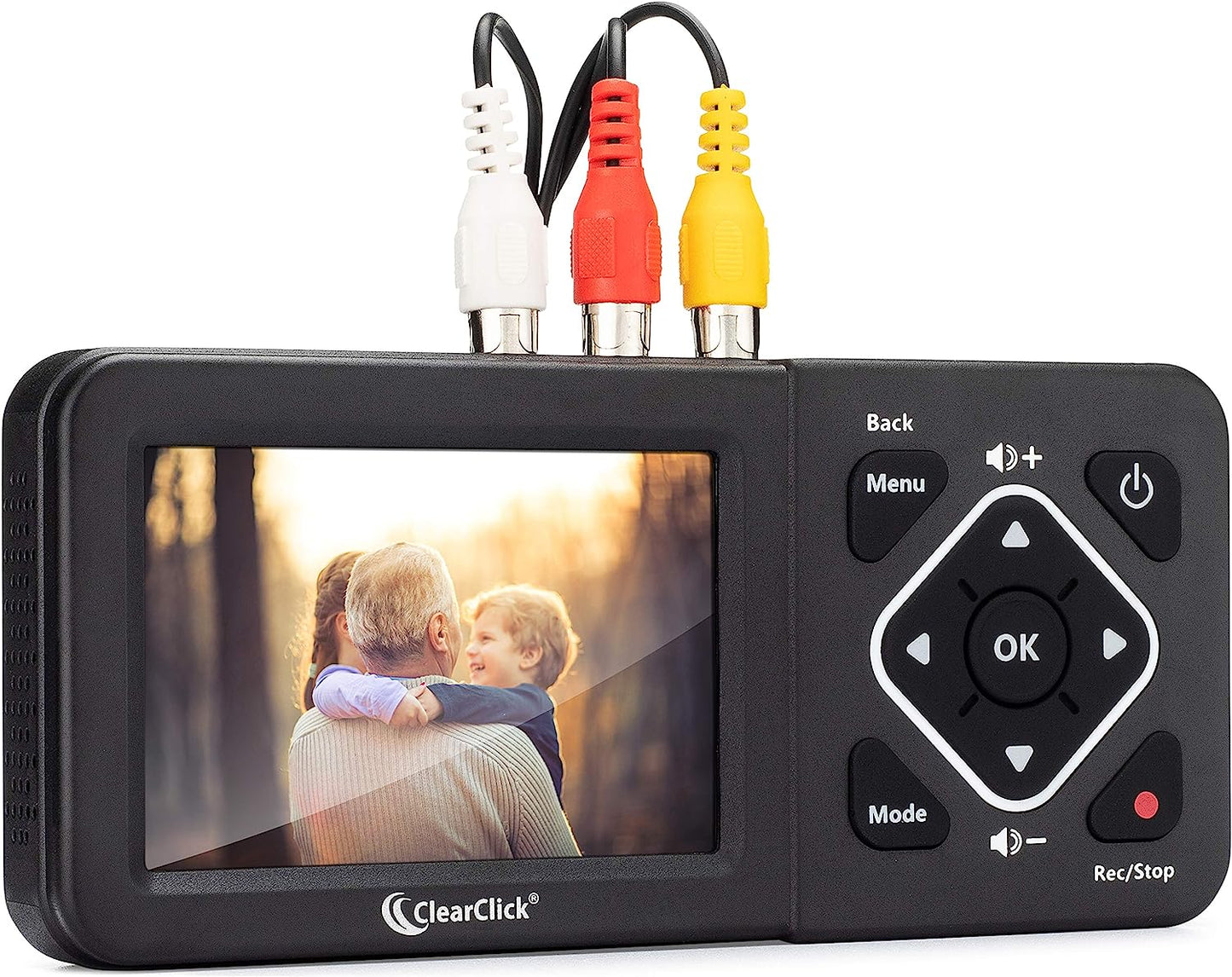 ClearClick A485 Video naar digitaal converter - VCR, VHS, AV, RCA, Hi8, camcorder, DVD, - 3,5” Scherm