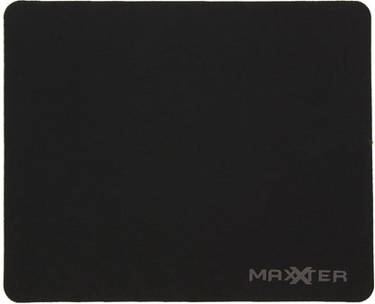 MaxXter ACT-MP-S-BLACK Muismat - 25 x 20 cm - Anti slip - Zwart