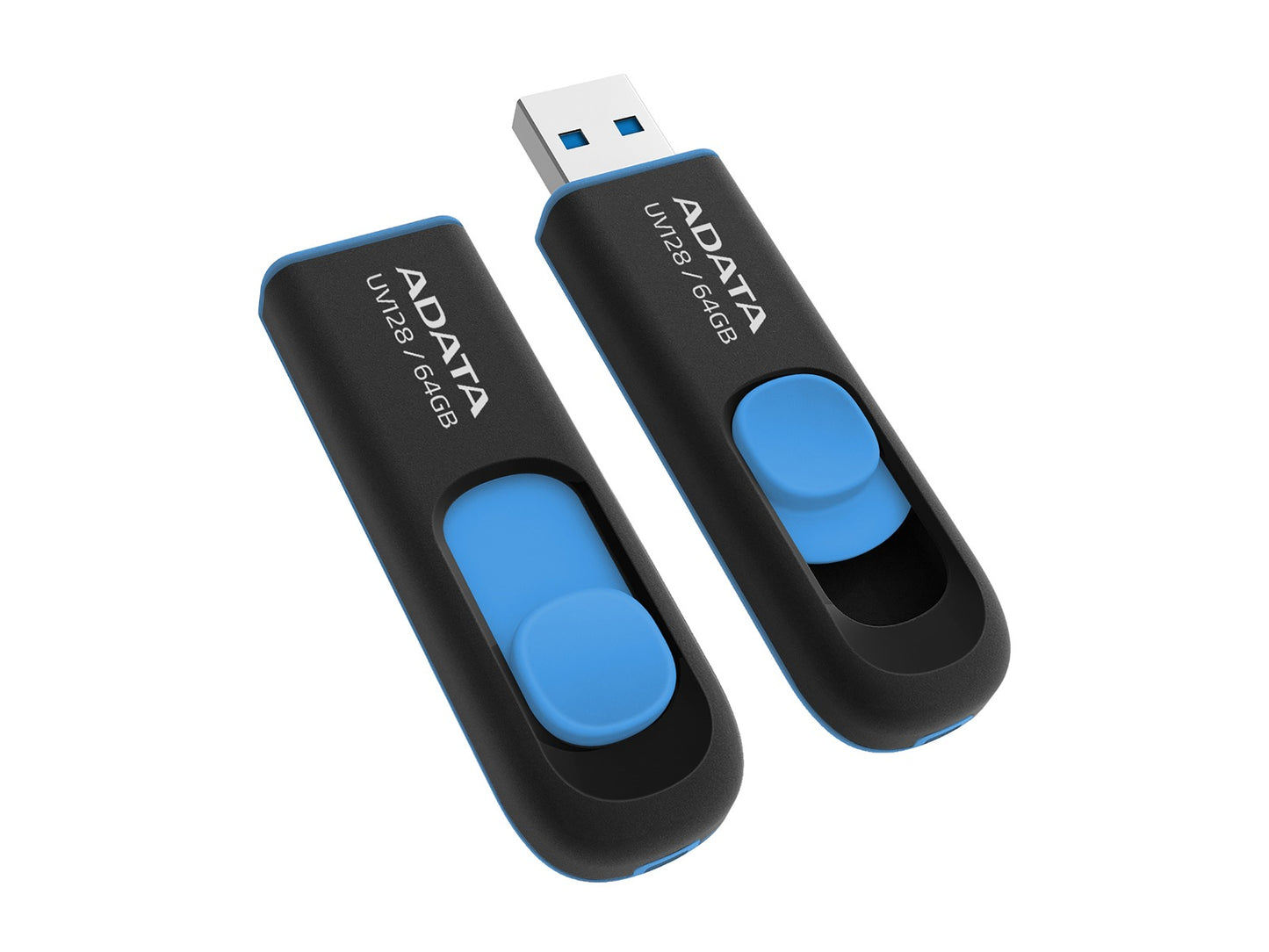 USB UV128 64GB 3.0 black/blue