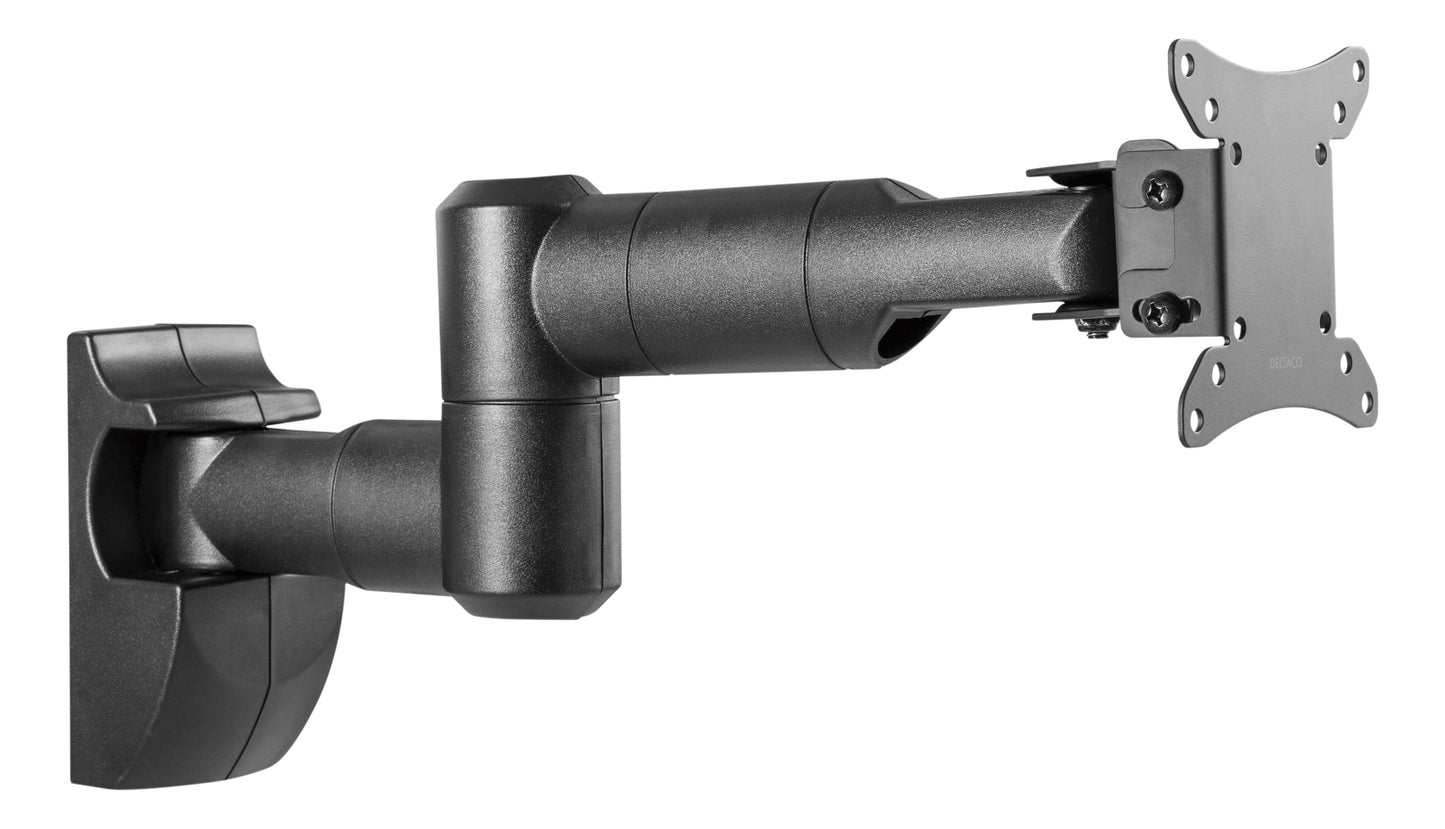 DELTACO OFFICE ARM-0370 Wall Mount - 13"-32" - up to 30 kg - Black