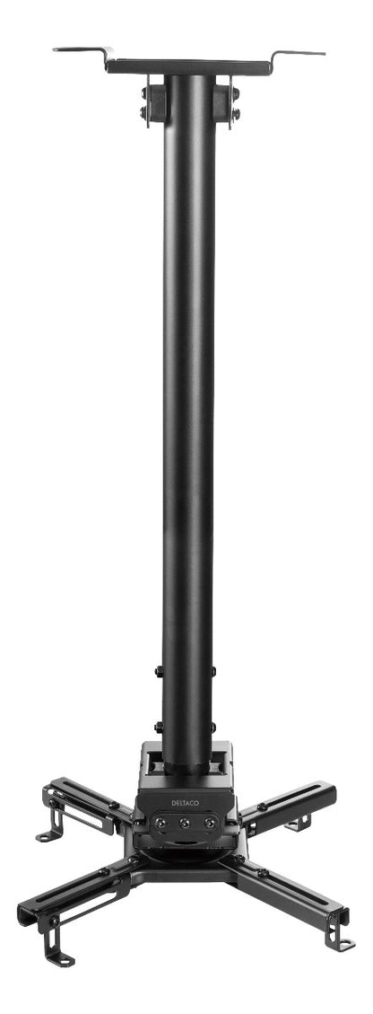 DELTACO OFFICE ARM-0412 Ceiling bracket - Rotatable and Tiltable - Black