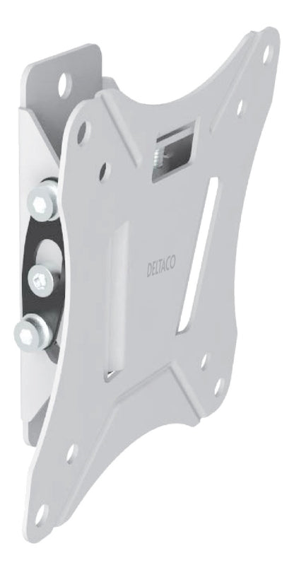 DELTACO OFFICE ARM-0510 Wall bracket for tablets - Tiltable - Max. 25 kg - White