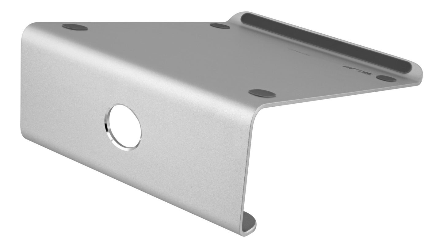 DELTACO OFFICE ARM-0530 Standaard voor laptop en tablet, aluminium - 11-15” inch - Zilver