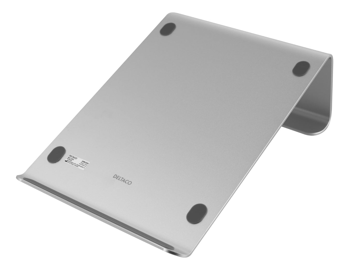 DELTACO OFFICE ARM-0530 Standaard voor laptop en tablet, aluminium - 11-15” inch - Zilver