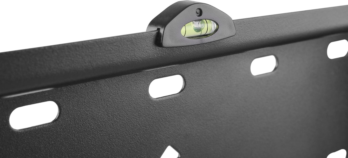 DELTACO ARM-1100, Universal, Fixed TV bracket, spirit level, 32-55 inch, max. 40kg, black