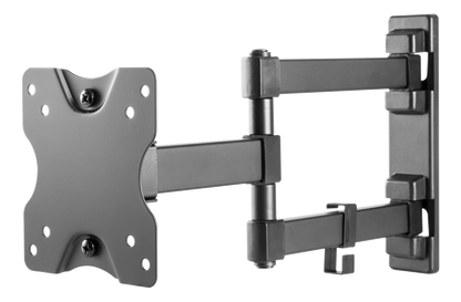DELTACO ARM-1204 3-way wall mount - 13''- 27 inch - up to 20kg - Black