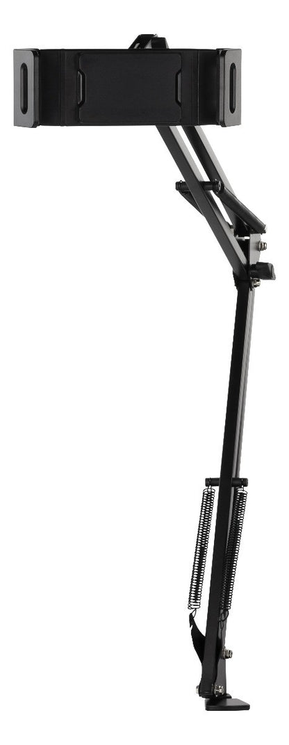 DELTACO ARM-278 Universal holder for smartphones and tablets - C-clamp - 360° rotation - Black