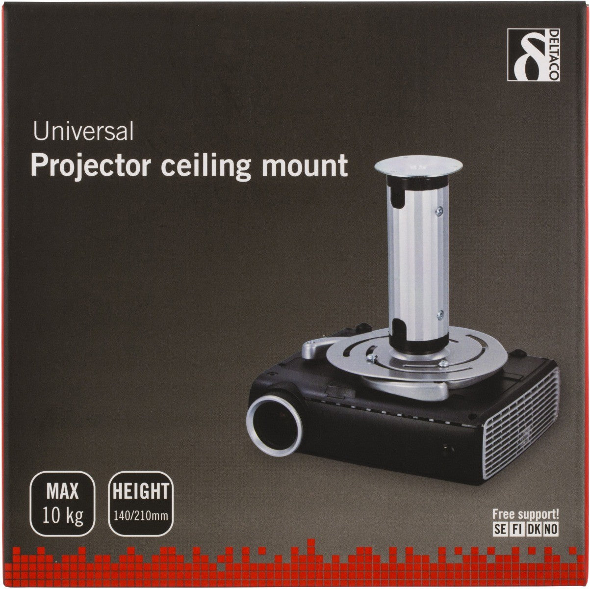DELTACO ARM-405 Projector ceiling mount