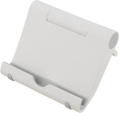 DELTACO ARM-430, Standaard voor smartphone of tablet, verstelbare voet, wit