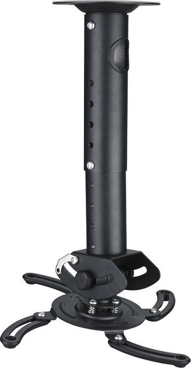 DELTACO ARM-500L Universele Projector Plafondbeugel, Geschikt voor Projectoren, In hoogte verstelbaar, 5 Jaar Garantie
