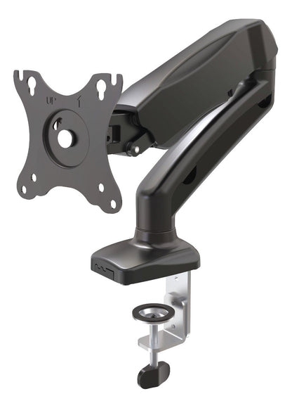 DELTACO ARM-534, Gas-driven monitor mount, 13 to 32 inch screens, Vesa standard, black