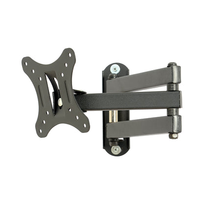 NÖRDIC ARM-CD Muurbeugel voor monitor of tv - 14 "-30 inch - Tot 10 kg - Draai- en kantelbaar - Zwart