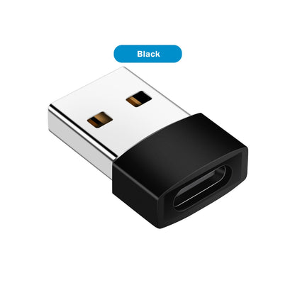 NÖRDIC C-OTG2 USB-C to OTG USB-A mini adapter - Black