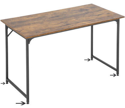 FDW CD-H9650-VINTAGE Vintage Design Bureau - Moderne stijlvolle design - 121.92x60.96x76.2 cm - Bruin/Zwart