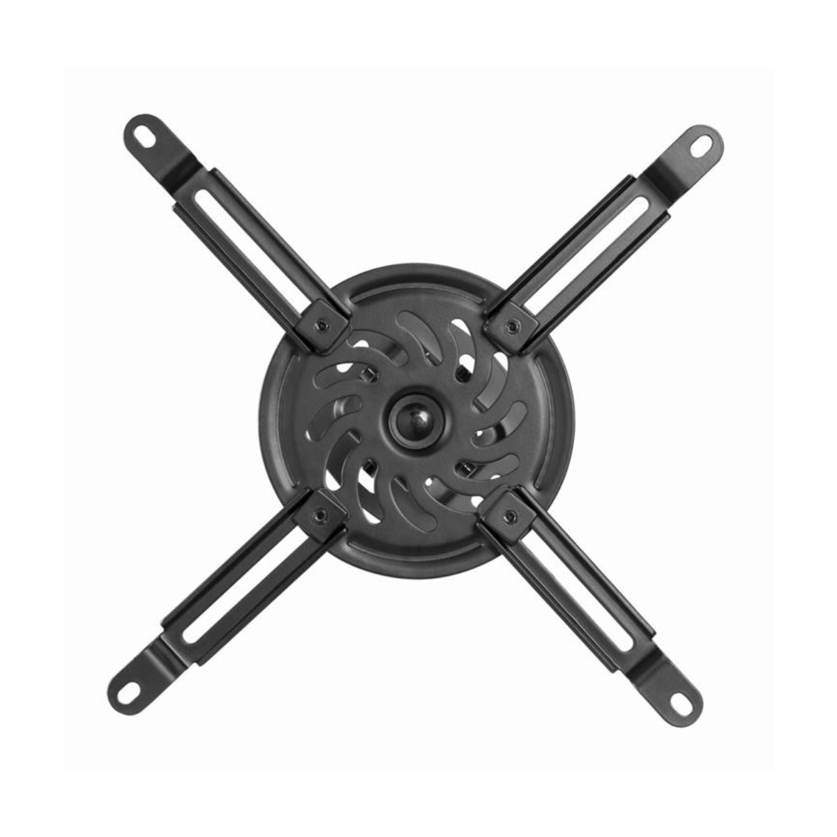 Universele Beamer Plafondbeugel – In Hoogte Verstelbaar (38-58cm) – Full Motion Kantelbaar & Draaibaar – Max. 13kg