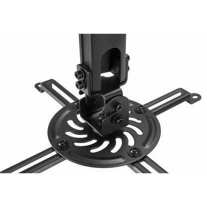 Universele Beamer Plafondbeugel – In Hoogte Verstelbaar (38-58cm) – Full Motion Kantelbaar & Draaibaar – Max. 13kg