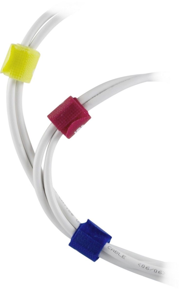 DELTACO CM03, Synthetic Multi-color cable tie