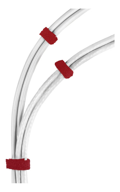 DELTACO CM05R, Cable tie 5 meters, Red