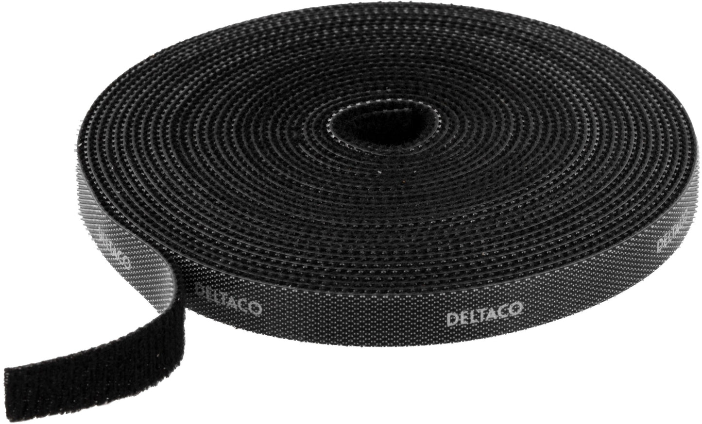 DELTACO CM05S Cable Tie - 5 meters - black