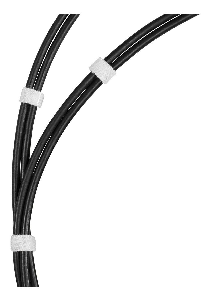 DELTACO CM05W Cable tie - 5 meters - White