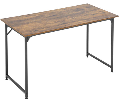 FDW CD-H9650-VINTAGE Vintage Design Bureau - Moderne stijlvolle design - 121.92x60.96x76.2 cm - Bruin/Zwart