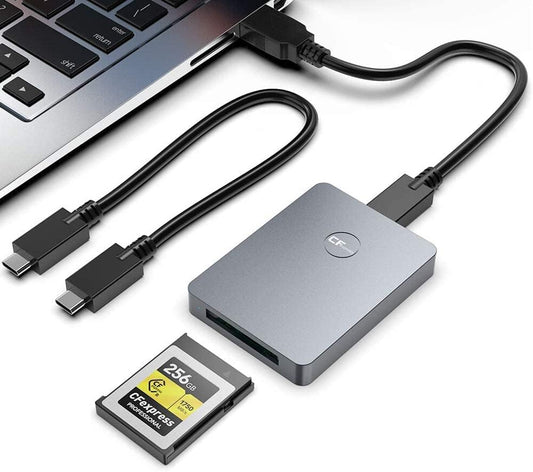 NÖRDIC CRD-017 Card Reader USB-C - USB3.2 Gen2 - CFexpress (Type B) - 10Gbps - UHS-II