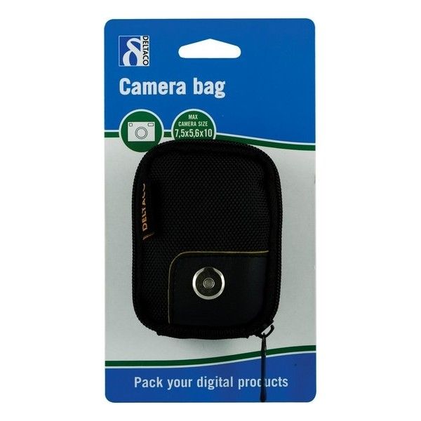 DELTACO DCB-100 Cameratas - (LxBxH) 10x7.5x5.6cm - Zwart