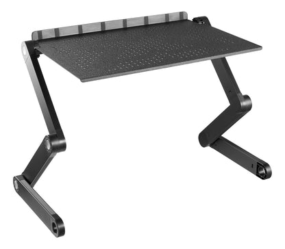 DELTACO OFFICE DELO-0305 Laptop Table Stand - Tiltable - Black
