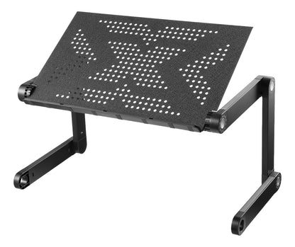 DELTACO OFFICE DELO-0305 Laptop Table Stand - Tiltable - Black