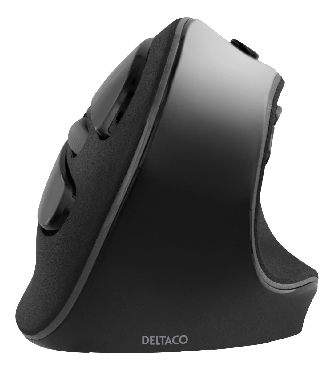 DELTACO OFFICE DELO-0320 Draadloze ergonomische muis - Rechtshandig - Zwart