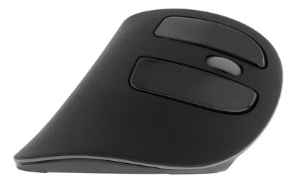 DELTACO OFFICE DELO-0320 Draadloze ergonomische muis - Rechtshandig - Zwart