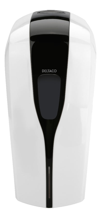 DELTACO OFFICE DELO-0600 Contactloze antibacteriële dispenser - 1000ml -Wit/Zwart