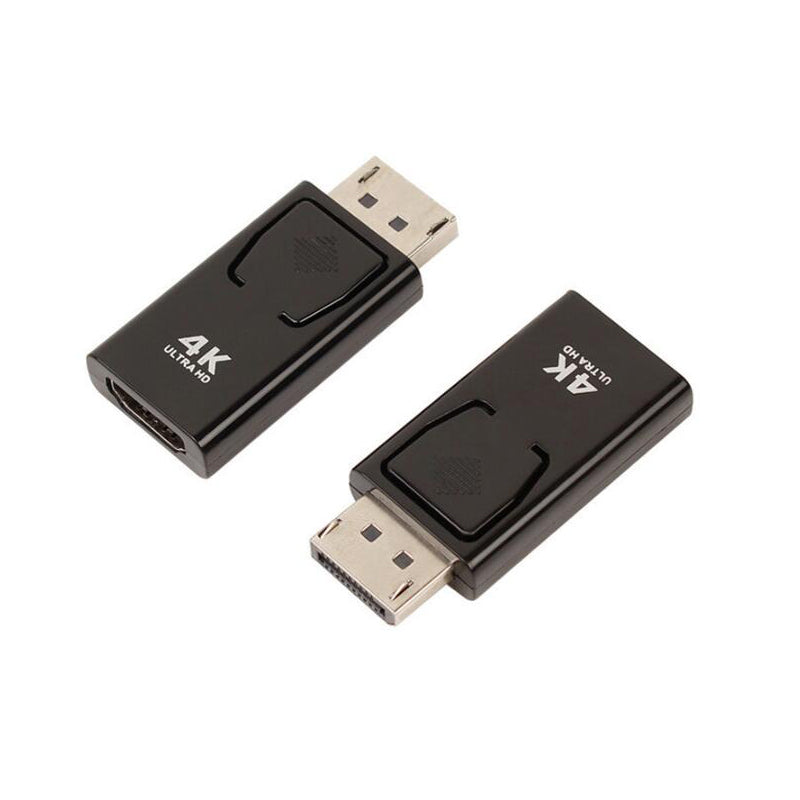 NÖRDIC DPHM-100 DisplayPort naar HDMI adapter - 4K 30Hz - Zwart