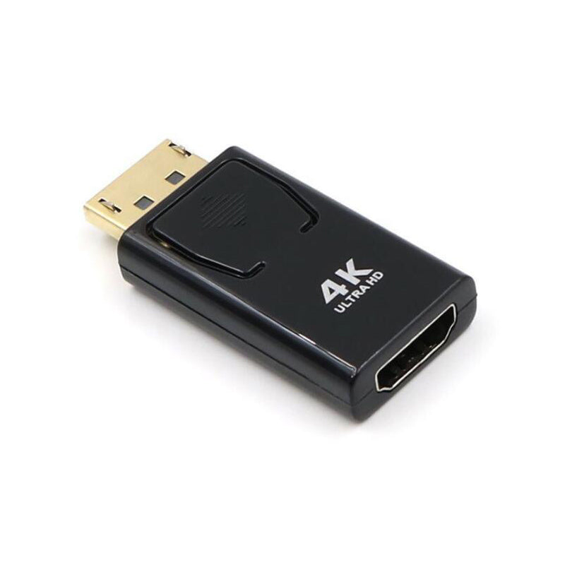 NÖRDIC DPHM-100 DisplayPort naar HDMI adapter - 4K 30Hz - Zwart