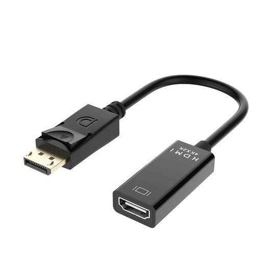 NÖRDIC DPHM-101 DisplayPort naar HDMI adapter, 4K 30Hz, Zwart