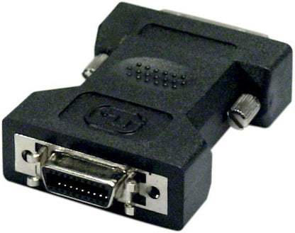 DELTACO DVI-8, DVI 18+1 pins adapter, DVI male naar HPCN20F, Zwart