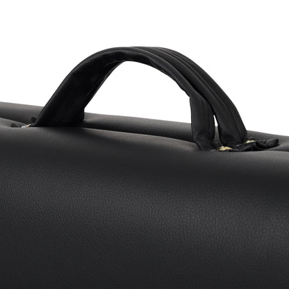 Massage table Aluminum Black - 193cm - Up to 250kg