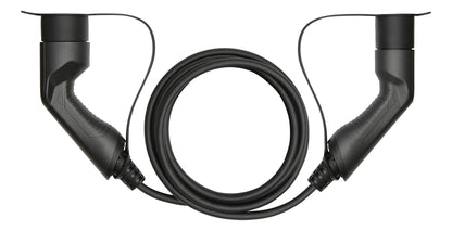 DELTACO EV-1203 e-Charge kabel - Type 2 naar Type 2 - 1-fase -3.6KW- 16A - 3 m - Zwart