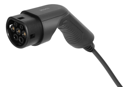 DELTACO EV-1205 e-Charge kabel - Type 2 naar Type 2 - 1-fase -3.6KW- 16A - 5 m - Zwart