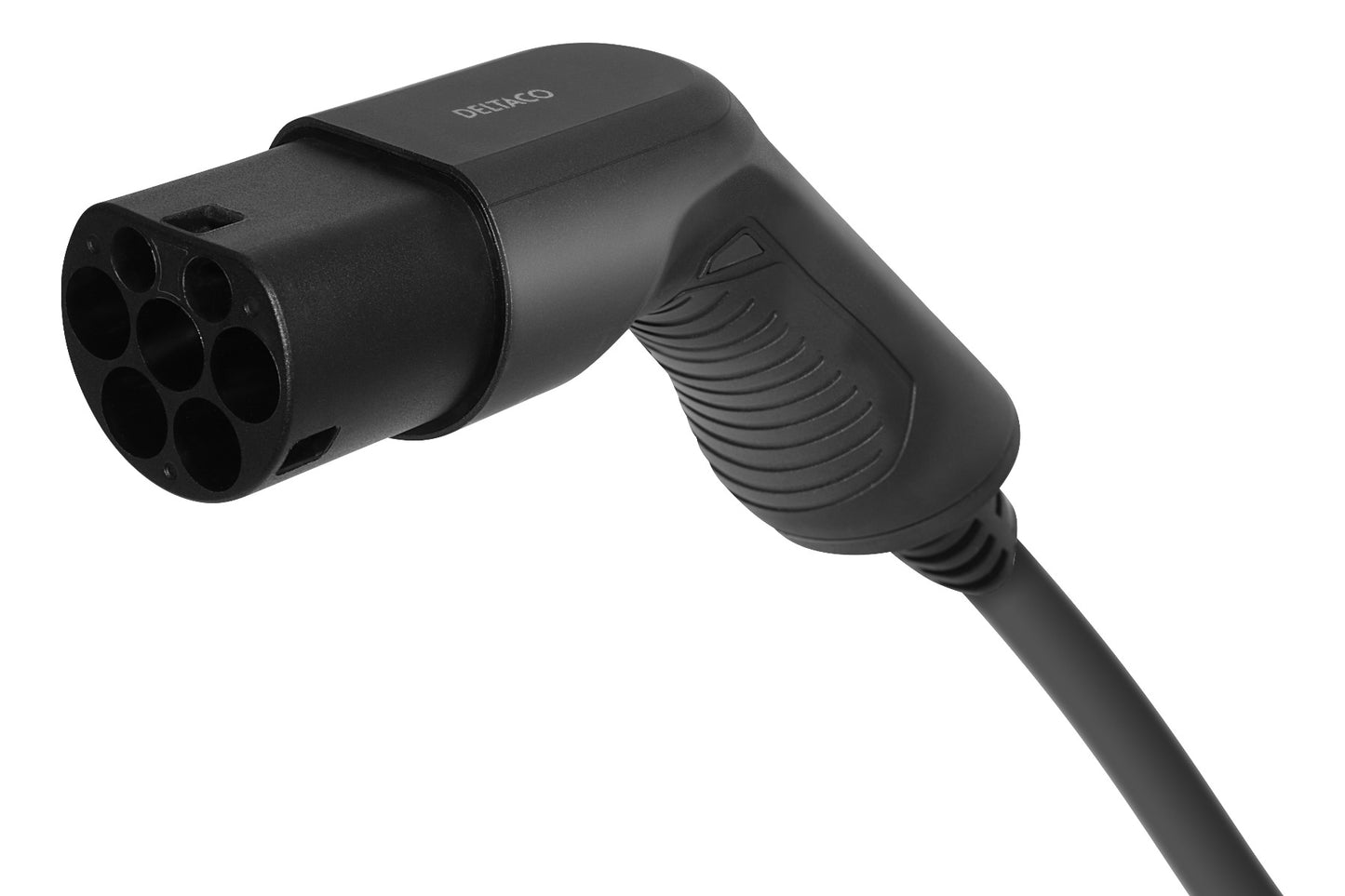 DELTACO EV-32110 e-Charge kabel - Type 2 naar Type 2 - 3-fase - 16A -11KW - 10 m - Zwart