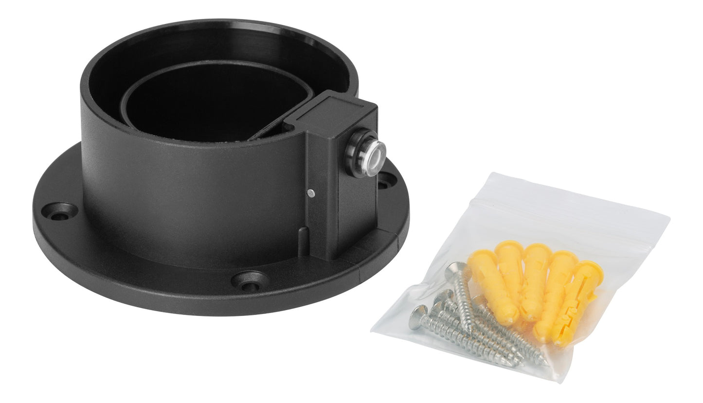 DELTACO EV-5102 Muurbeugel voor Type 2 laadconnector - Zwart