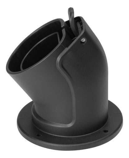 DELTACO EV-5103 Muurbeugel voor Type 2 haakse laadconnector - Zwart