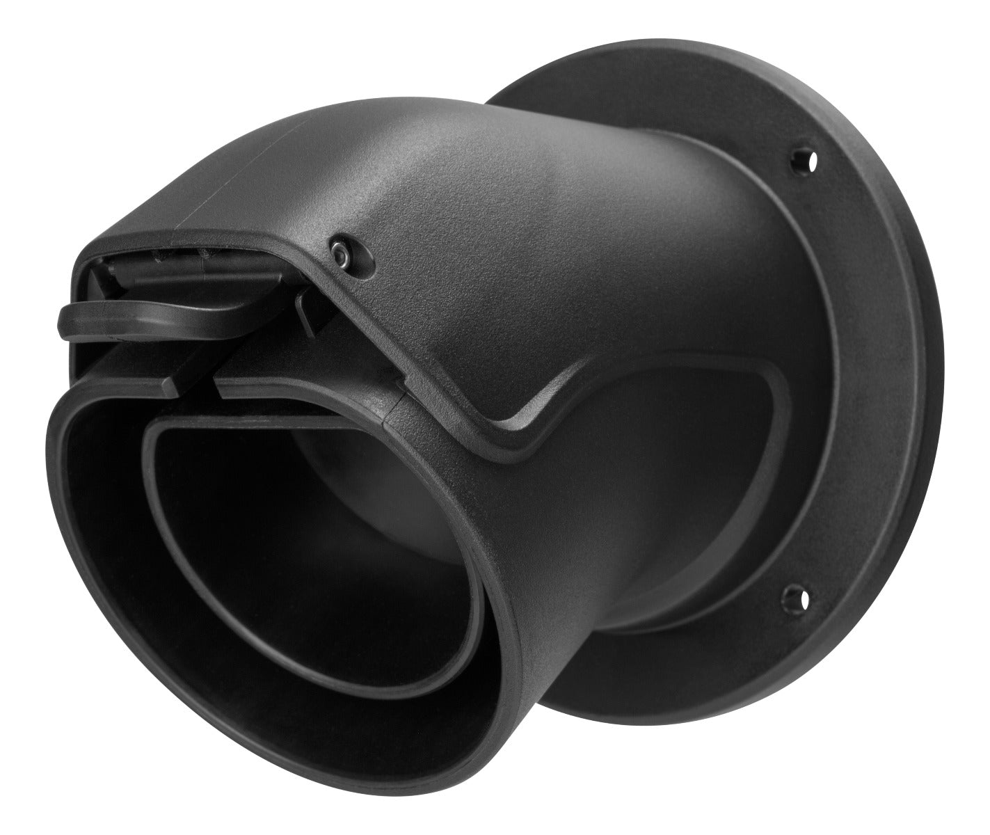 DELTACO EV-5103 Muurbeugel voor Type 2 haakse laadconnector - Zwart