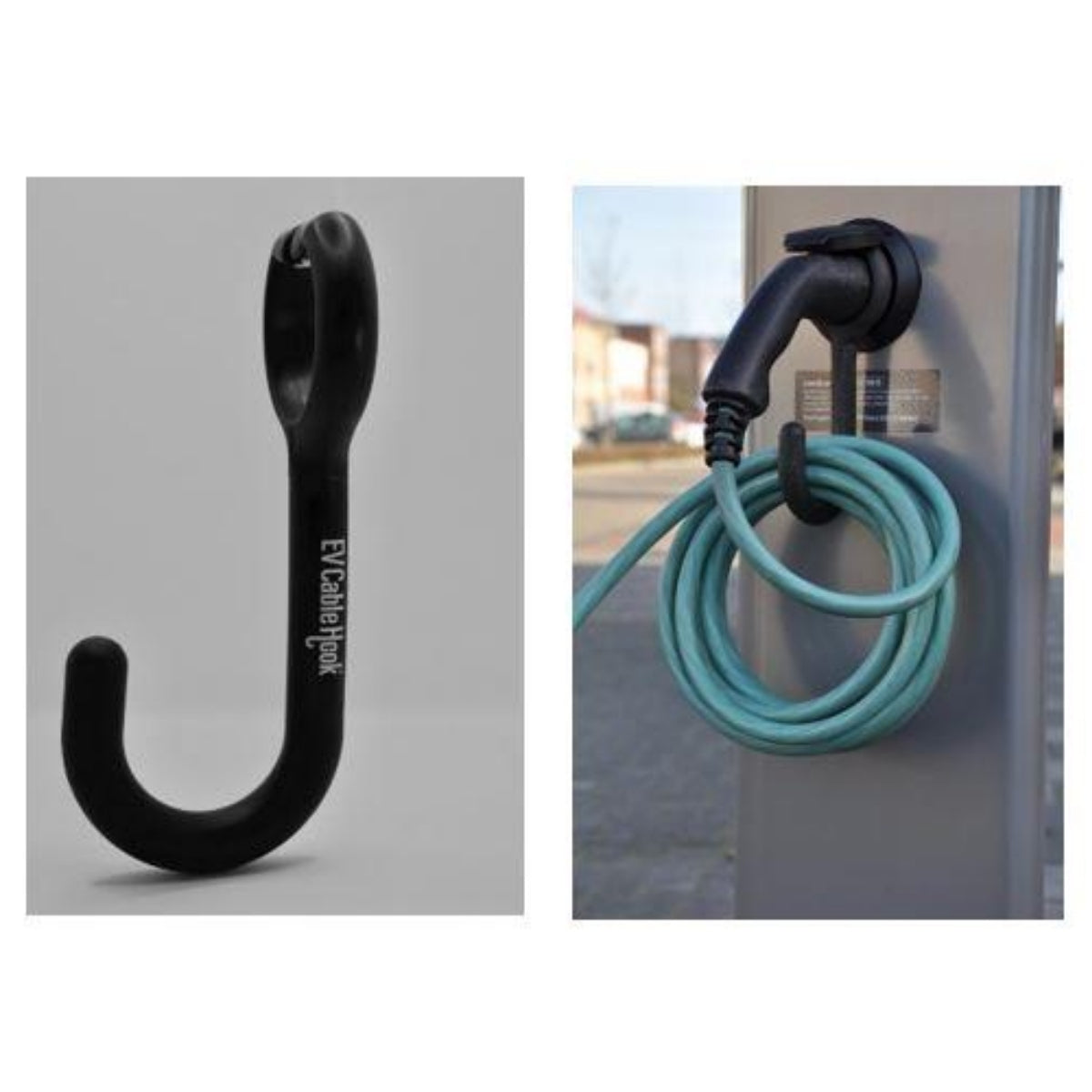 EV Laadkabel Haak & Houder - Universele Ophanghaak voor Elektrische Auto Laadkabel - Max. 5 kg
