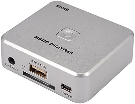 EZCAP EZCAP241 Muziek Digitizer - Analoog naar digitaal - MP3 - Audio converter - Zilver