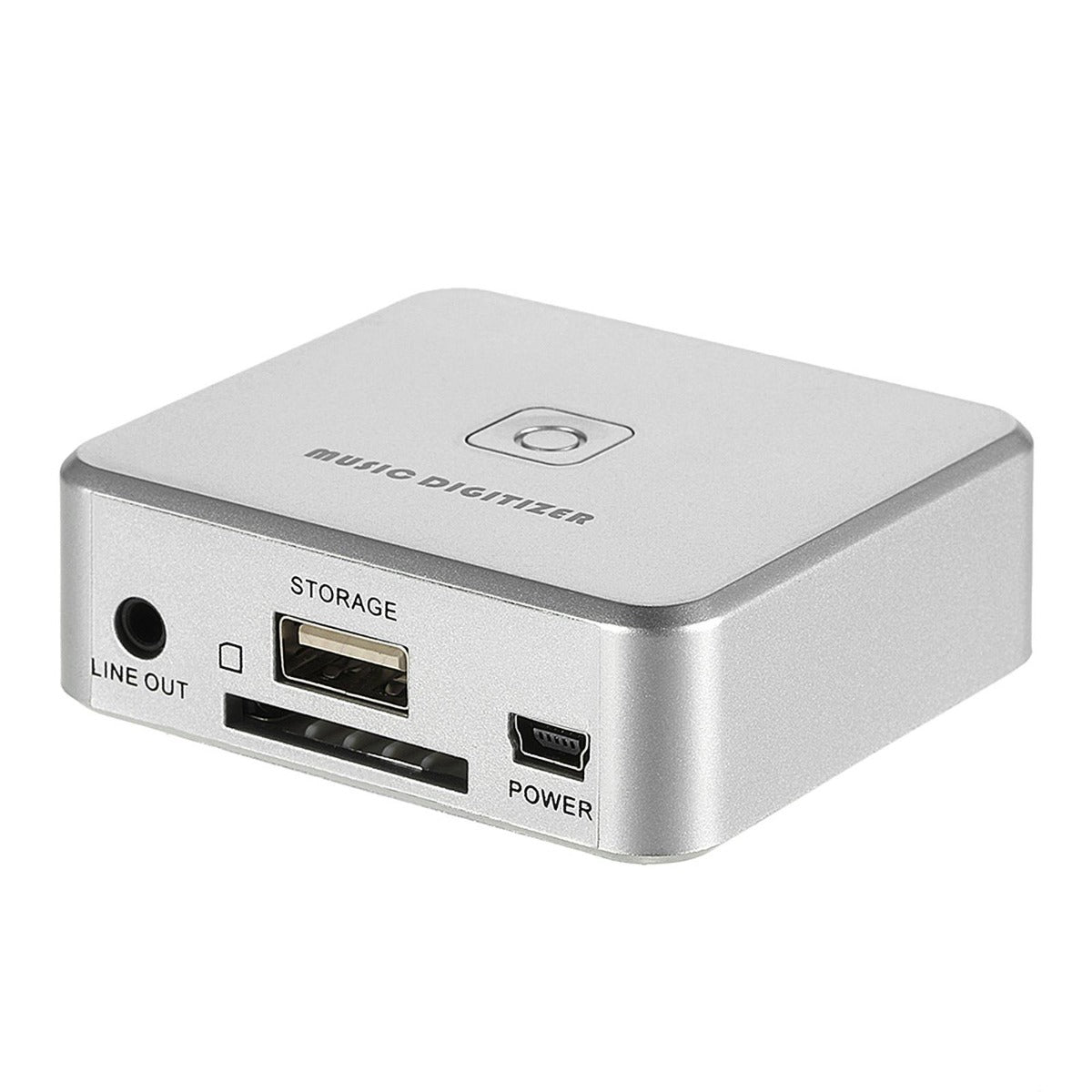 EZCAP EZCAP241 Muziek Digitizer - Analoog naar digitaal - MP3 - Audio converter - Zilver