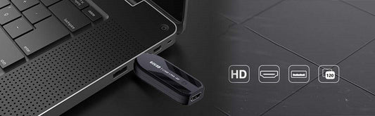 EZCAP - EZCAP331 Plug&Play Video-opname Adapter - Game Capture - Cam Link 4K - USB3.1 - 120 fps