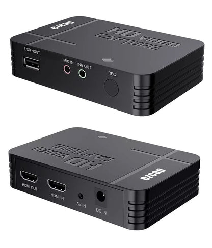 Ezcap EZCAP288 HDMI AV Video Capture Card - Composiet - 1080p - USB2.0 - Zwart